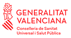 Logotipo Consellería de Sanitat Universal y Salut Pública de la Generalitat Valenciana